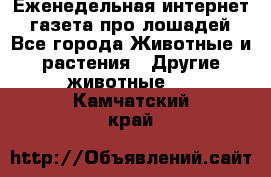 Еженедельная интернет - газета про лошадей - Все города Животные и растения » Другие животные   . Камчатский край